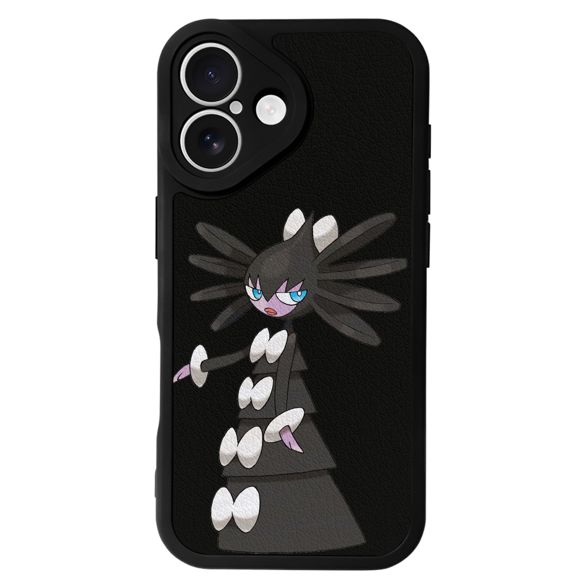 （画像用） ポケットモンスター Pokémon 【iPhone 16シリーズ対応】シリコンスマホケース（レザー調） 材質：シリコン